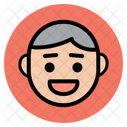 Menino feliz  Ícone
