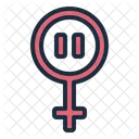 Menopause Menstruation Woman Icon