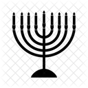 Menora Hanukkah Religion Icono