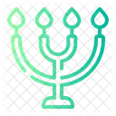 Menorah Candle Religion Icon