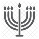 Big Menorah Hanukkah Icon