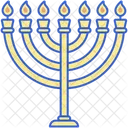 Menorah Hanukkah Religion Icon