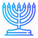 Menorah Religion Spiritual Icon