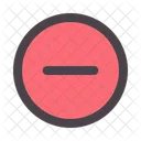 Menos Remover Subtrair Ícone