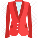 Mens Red Suits Suits Clothing Icon