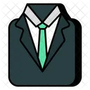 Mens Suit Tuxedo Suit Attire Icon