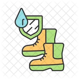 Mens Waterproof Boots  Icon