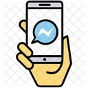 Messenger Instantaneo Mensagens Ícone