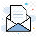 Mensagem Envelope Aberto Carta Icon