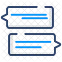Bate-papo de mensagens  Ícone