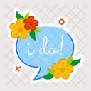 Mensagem de casamento  Icon