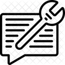 Mensagem de correção  Icon