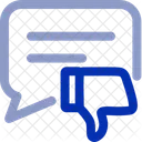 Mensagem De Nao Gostar Suporte Bate Papo Icon