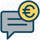 Mensagem Em Euro Euro Mensagem Icon