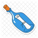 Mensagem De Garrafa Icon