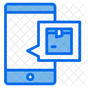 Smartphone Localizacao Logistica Ícone