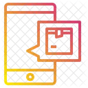 Smartphone Localizacao Logistica Ícone