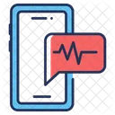Mensagem Medica Mensagem Medica Alerta Medico Ícone