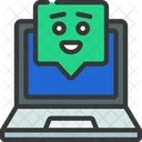 Mensagem On Line Mensagem Computador Icon