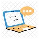 Mensagem on-line  Icon