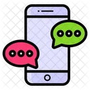 Forum De Discussao Mensagens Moveis Comunicacao Movel Icon