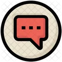 Social Chat Comentario Icono