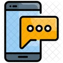 Mensaje Chat Telefonico Chat Movil Icono