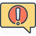 Mensaje De Alerta Notificacion Informe Icon