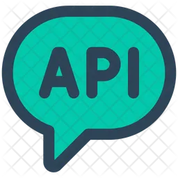 Mensaje de api  Icono