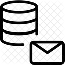 Mensaje De Base De Datos Centro De Datos Mensaje Del Servidor Icono