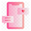 Mensaje De Amor Amor Romance Icono