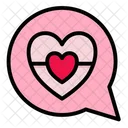 Mensaje De Amor Chat De Amor Mensaje Icon