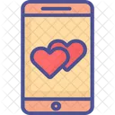 Mensaje De Amor Notificacion De Amor Movil Icono