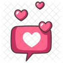 Mensaje Amor Corazon Icono