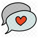 Amor Mensaje Chat Icon