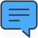 Charlar Hablar Burbuja Icono