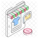 Compras En Linea Y Digitales Icono