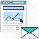 Mensaje De Pagina Web Notificaciones Web Infografia De Datos Icono