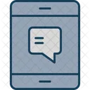 Mensaje De Texto Chat Movil Icono