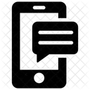 SMS Mensaje Movil Mensaje De Texto Icono