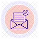 Comprobar Mensaje Icono