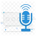 Mensaje De Voz Comunicacion Tecnologia Icono
