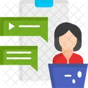 Mensaje De Voz Mensaje De Audio Correo De Voz Icono