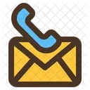 Correo De Voz Mensaje Telefonico Solicitud Icono