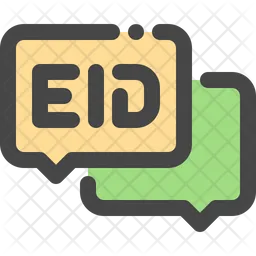 Mensaje de eid  Icono