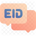 Eid Saludo Charla Icono