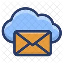 Mensaje en la nube  Icono