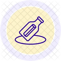 Mensaje en una botella  Icono