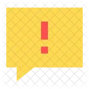 Error De Mensaje Alerta De Mensaje Advertencia De Mensaje Icono