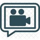 Mensaje Multimedia Mensaje De Video Camara De Video Icon